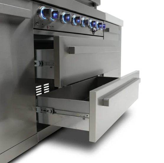 Mont Alpi stainless steel storage drawers
